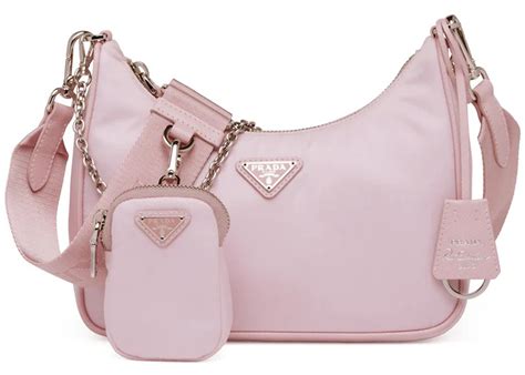 prada bag light pink|small Prada handbag pink.